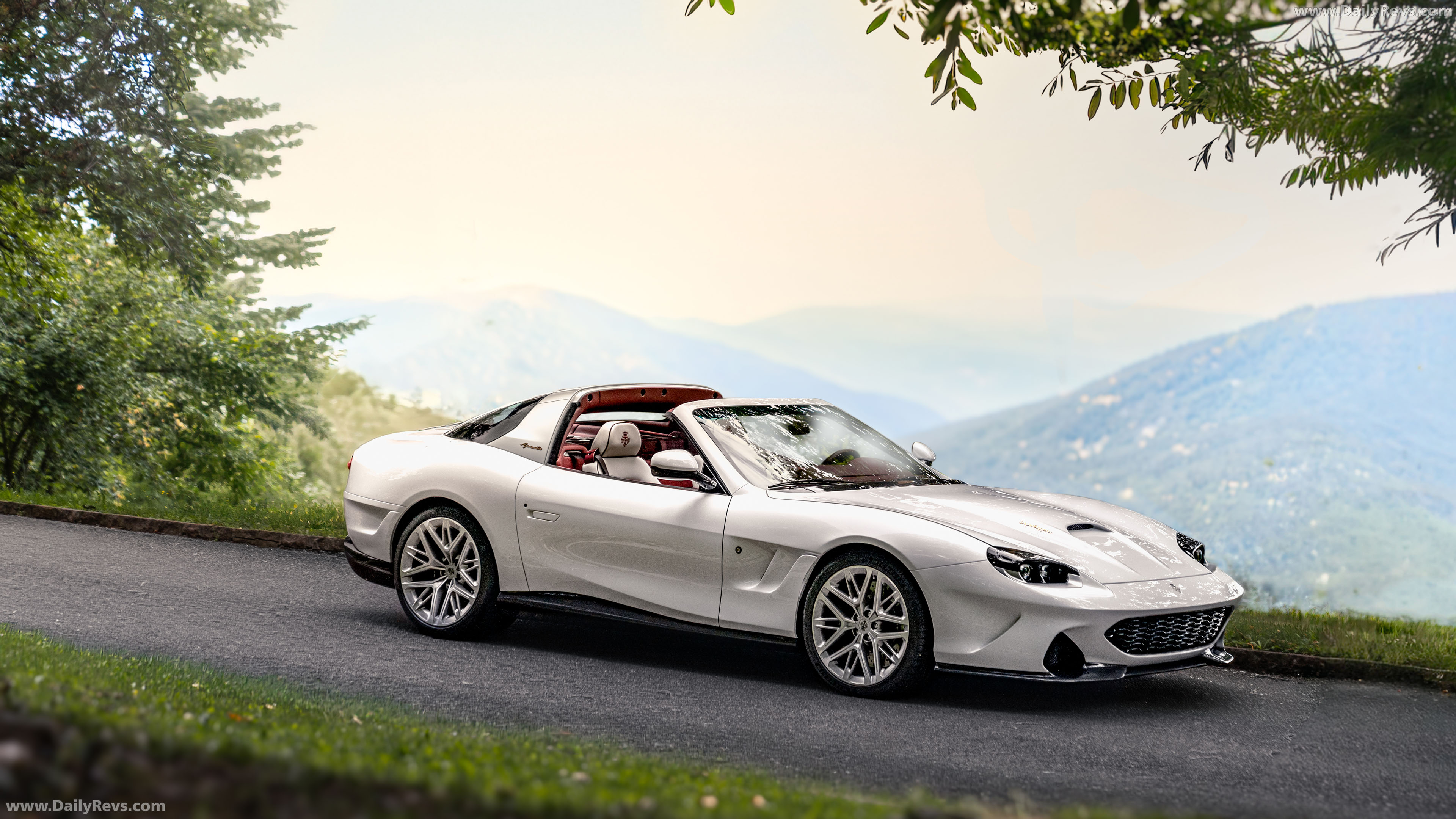 2027 Touring Superleggera Veloce12 Aperta Front View